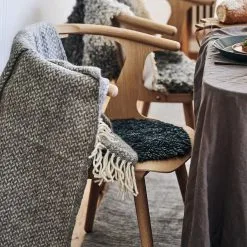 Klippan Yllefabrik Polka Wollen Plaid -Kussens winkel 10098 01 03 d62bdda02b