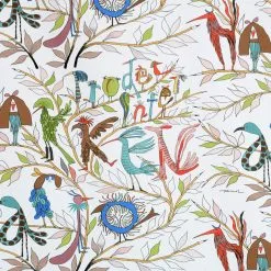 Almedahls Fåglarna Berättar Stof