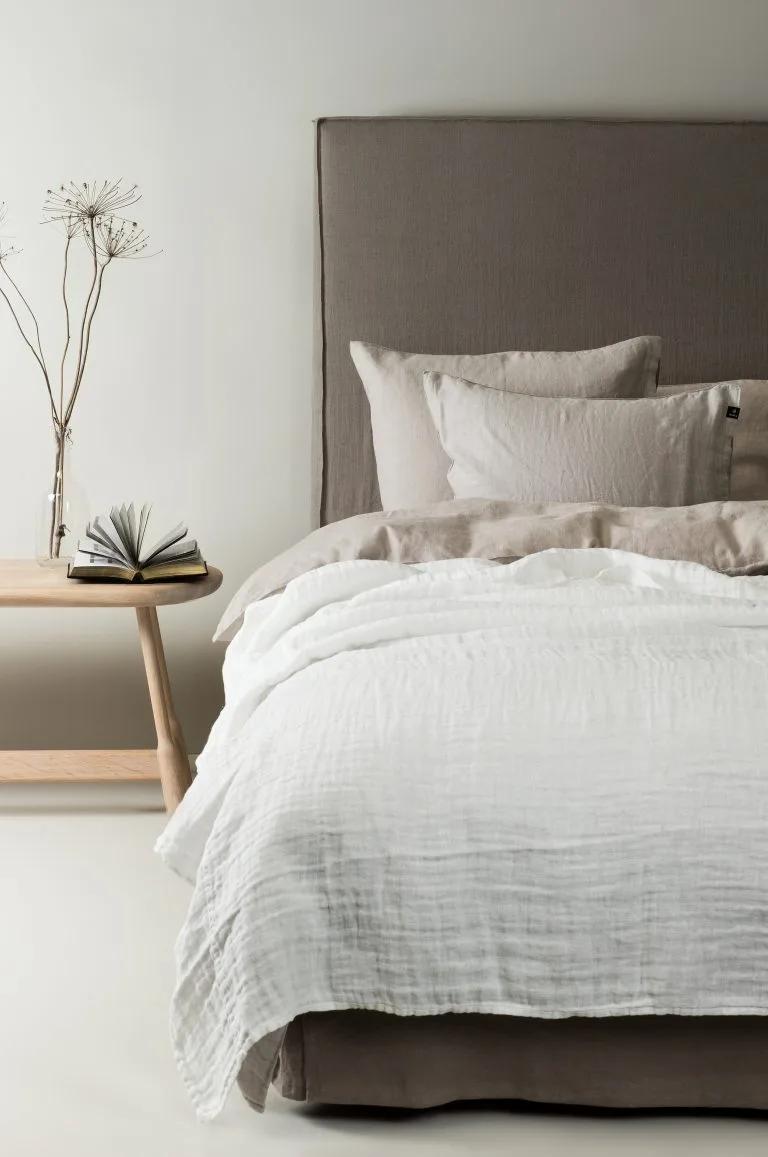 Himla Hannelin Sprei Balance (turkoois-beige) 5 Himla Hannelin Sprei Balance (turkoois-beige) - Afbeelding 3