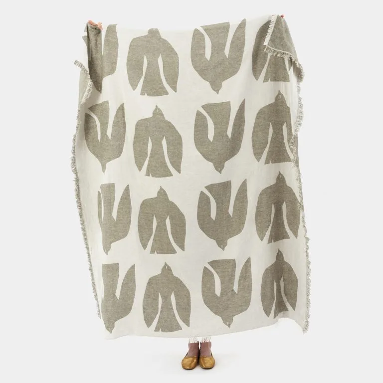 Brita Sweden Early Bird Wollen Deken 130x170 Cm 4 Brita Sweden Early Bird Wollen Deken 130x170 Cm - Afbeelding 2