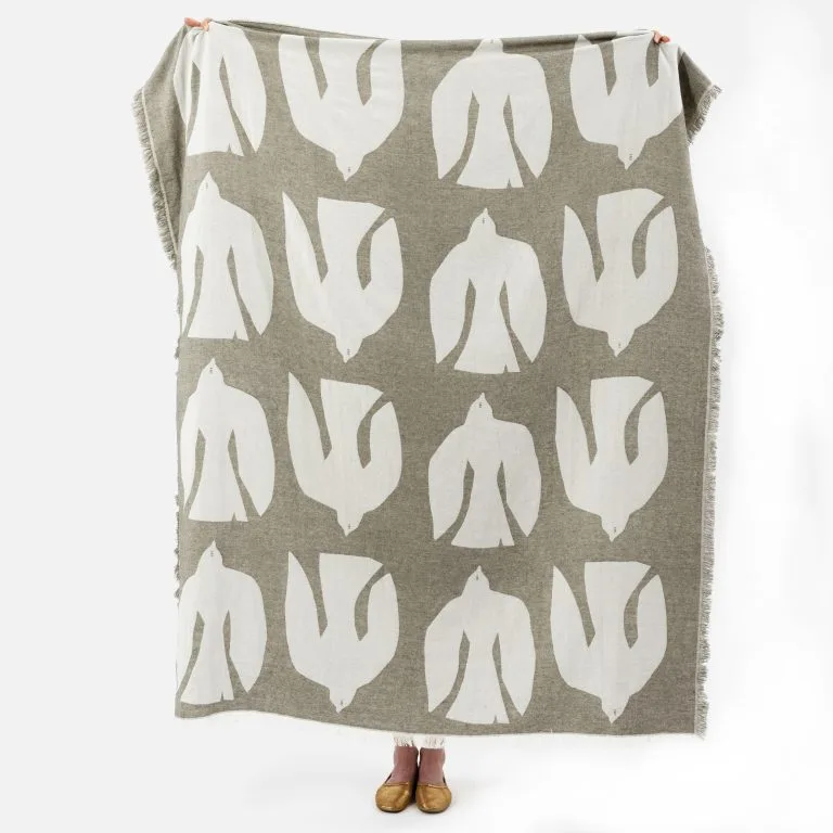 Brita Sweden Early Bird Wollen Deken 130x170 Cm 5 Brita Sweden Early Bird Wollen Deken 130x170 Cm - Afbeelding 3