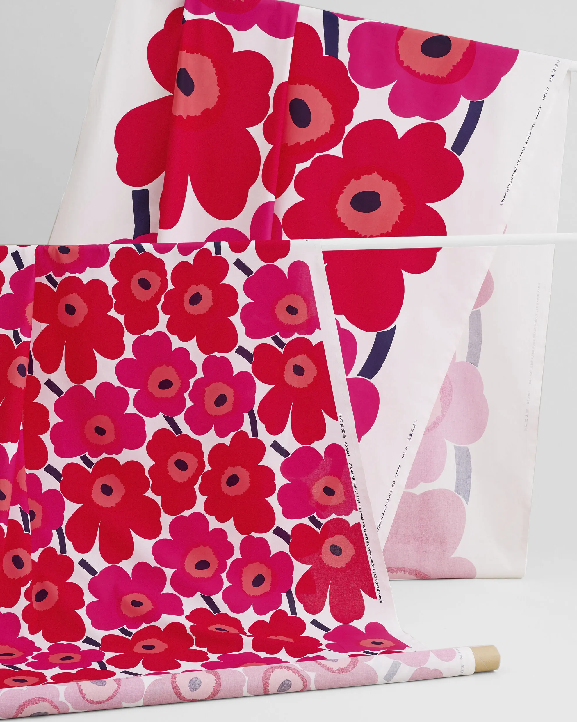 Marimekko Unikko Stof 4 Marimekko Unikko Stof - Afbeelding 2