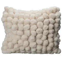Kussens winkel 25 ByOn Pom Pom Kussen 45x45 Cm