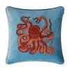 Chhatwal & Jonsson Embroidered Octopus Kussensloop 50x50 Cm -Kussens winkel 43053 01 01 810dc885a4