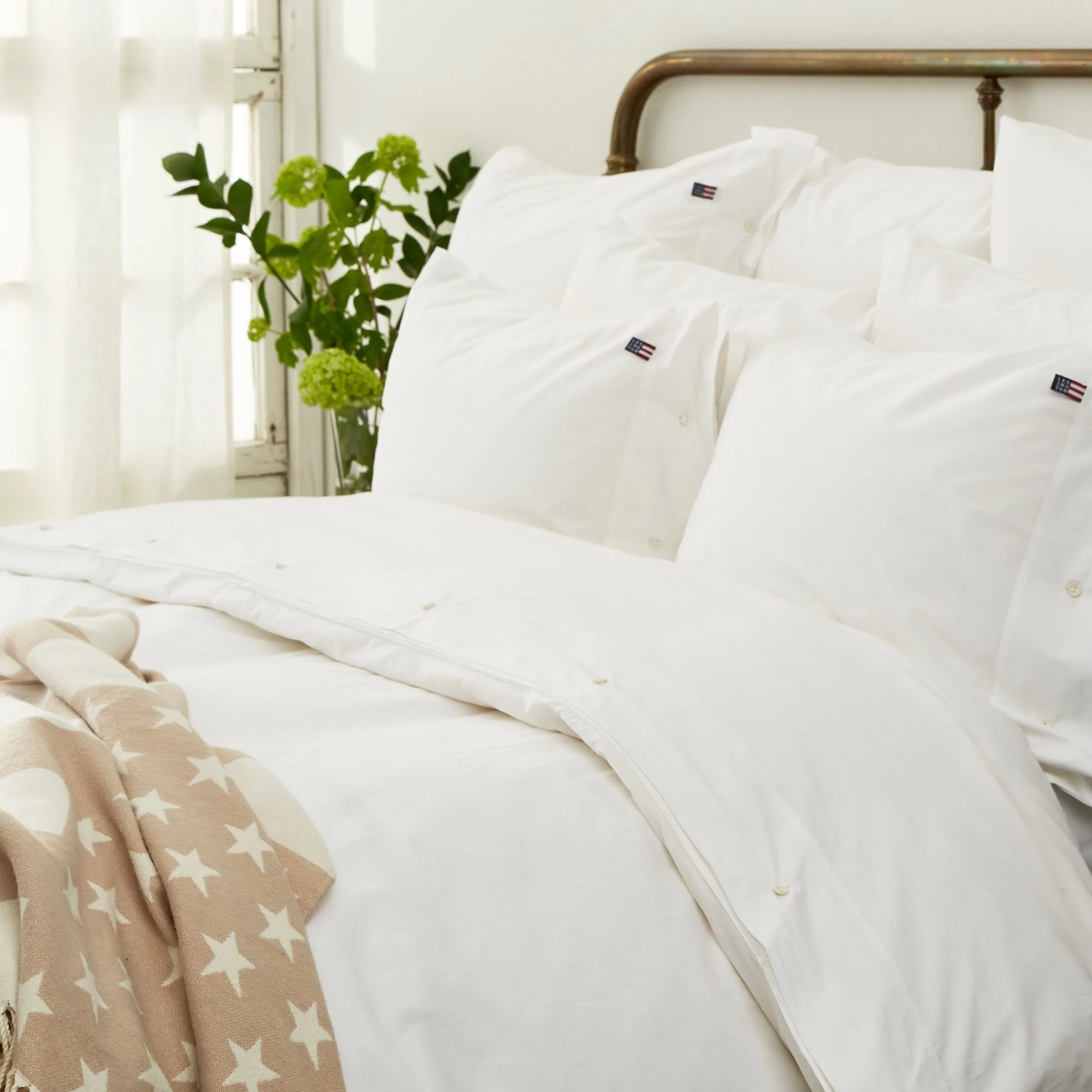 Lexington Icons Poplin Dekbedovertrek 220x220 Cm 4 Lexington Icons Poplin Dekbedovertrek 220x220 Cm - Afbeelding 2