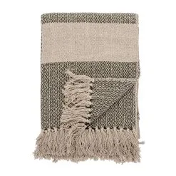 Bloomingville Plaid Gestreept 130x160 Cm