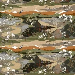 Arvidssons Textil Fjällvandring Stof