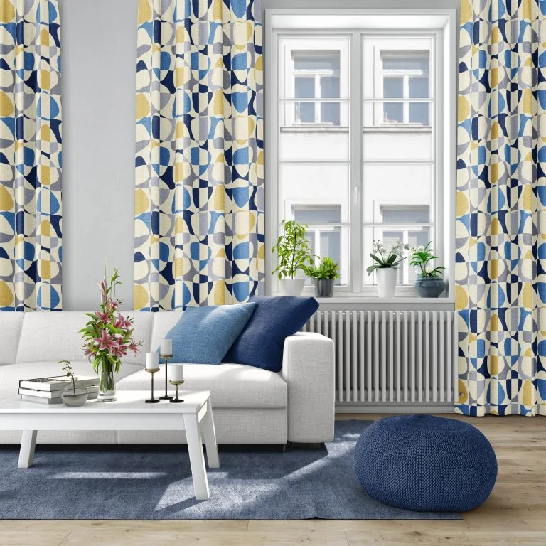 Arvidssons Textil Mosaik Stof 4 Arvidssons Textil Mosaik Stof - Afbeelding 2