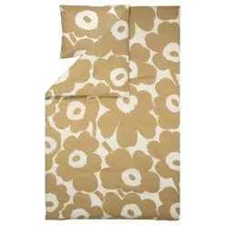 Marimekko Unikko Dekbedovertrek Katoen-hennep 150x210 Cm