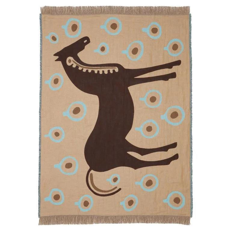 Marimekko Musta Tamma Plaid 130x180 Cm 3 Marimekko Musta Tamma Plaid 130x180 Cm