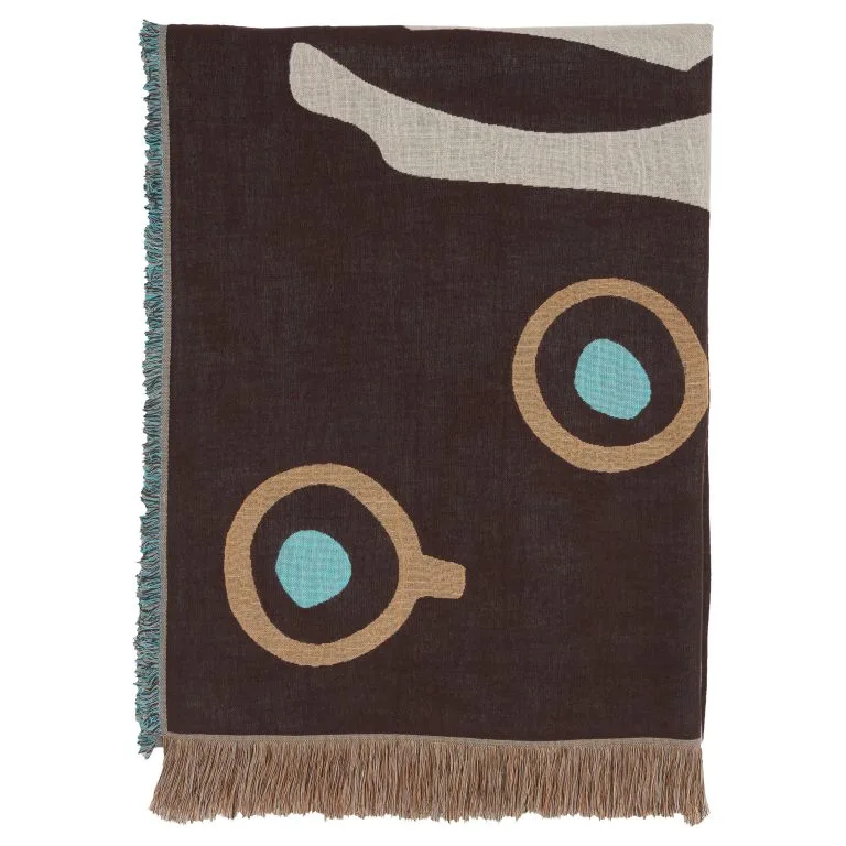 Marimekko Musta Tamma Plaid 130x180 Cm 4 Marimekko Musta Tamma Plaid 130x180 Cm - Afbeelding 2