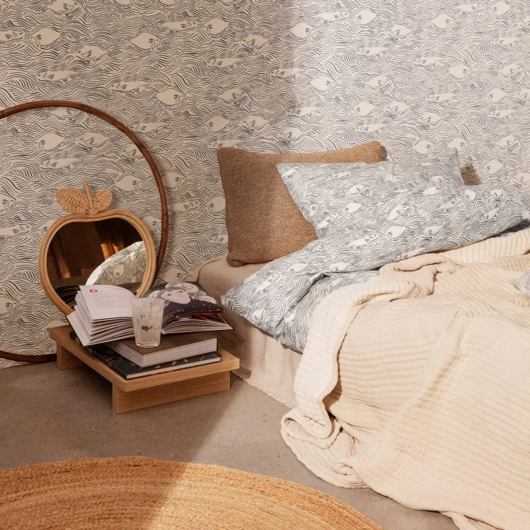 Ferm LIVING Stream Dekbedovertrek 140x200 Cm 5 Ferm LIVING Stream Dekbedovertrek 140x200 Cm - Afbeelding 3