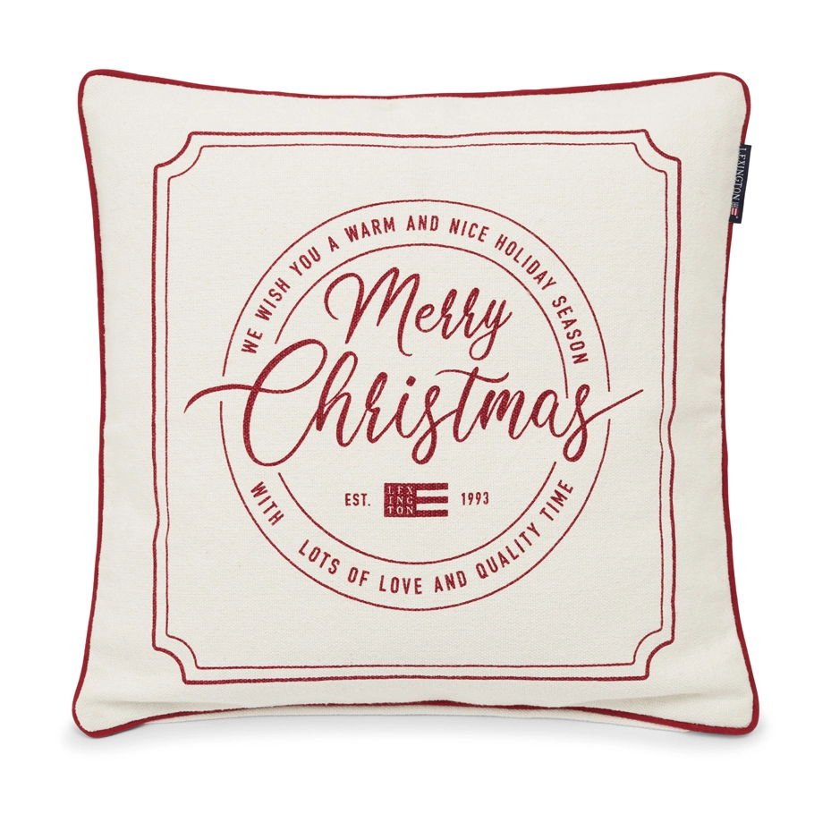 Lexington Merry Christmas Cotton Canvas Kussenhoes 50x50 Cm 3 Lexington Merry Christmas Cotton Canvas Kussenhoes 50x50 Cm