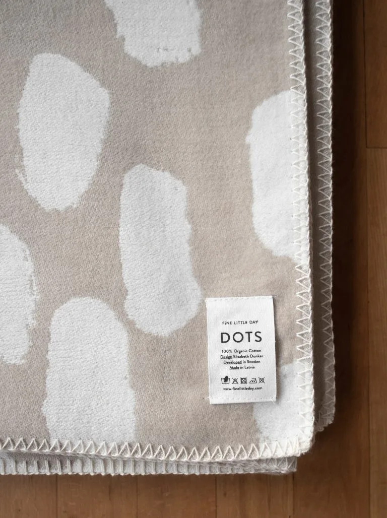 Fine Little Day Dots Deken 140x180 Cm 4 Fine Little Day Dots Deken 140x180 Cm - Afbeelding 2