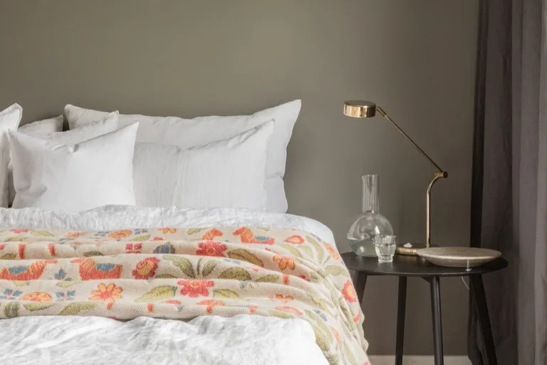 Ekelund Linneväveri Kurbitsblom Katoenen Deken 140x170 Cm 4 Ekelund Linneväveri Kurbitsblom Katoenen Deken 140x170 Cm - Afbeelding 2