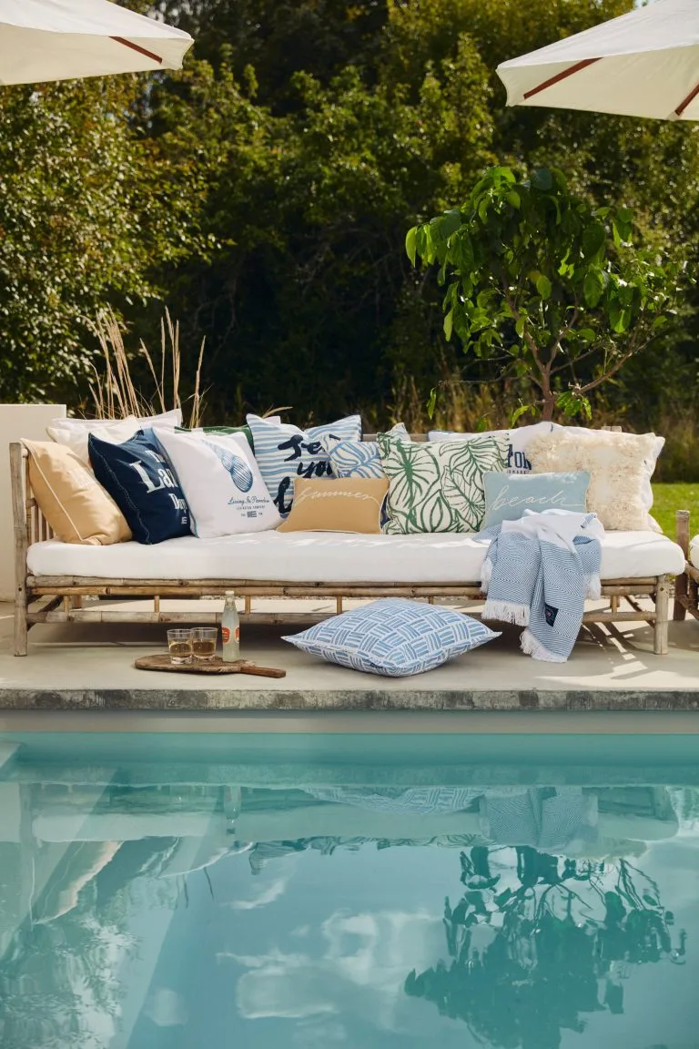 Lexington Graphic Printed Cotton Canvas Kussenhoes 50x50 Cm 6 Lexington Graphic Printed Cotton Canvas Kussenhoes 50x50 Cm - Afbeelding 4