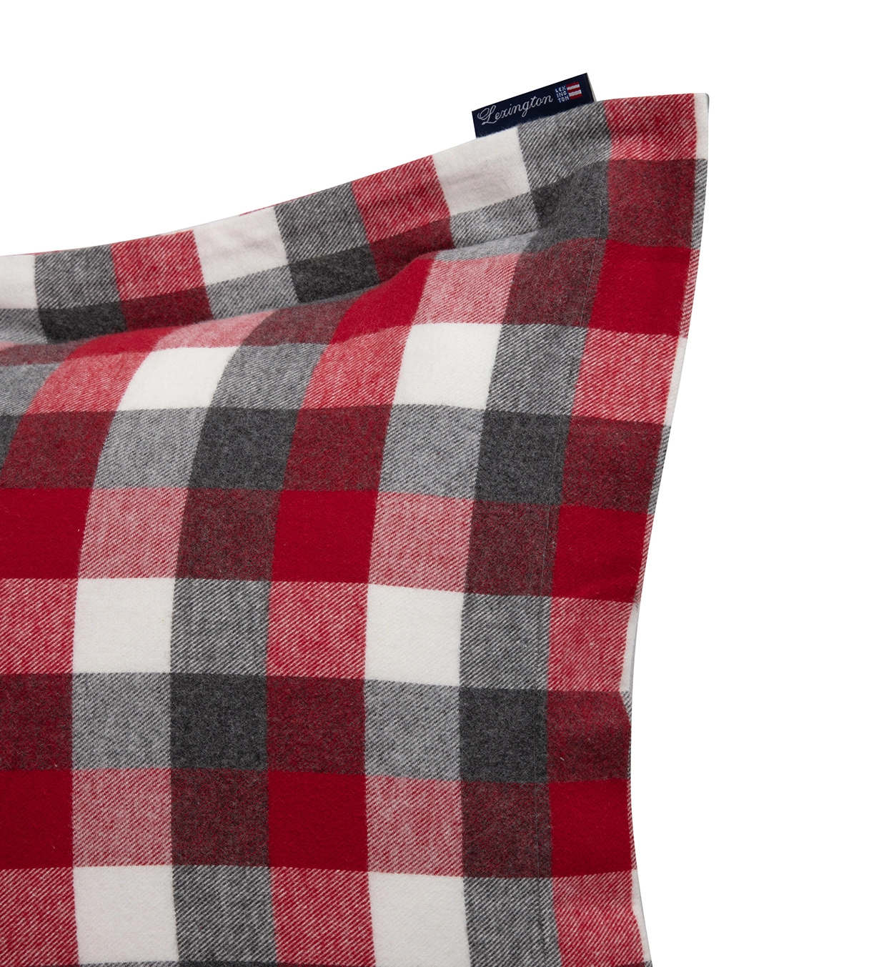 Lexington Checked Flannel Kussensloop 50x90 Cm 5 Lexington Checked Flannel Kussensloop 50x90 Cm - Afbeelding 3