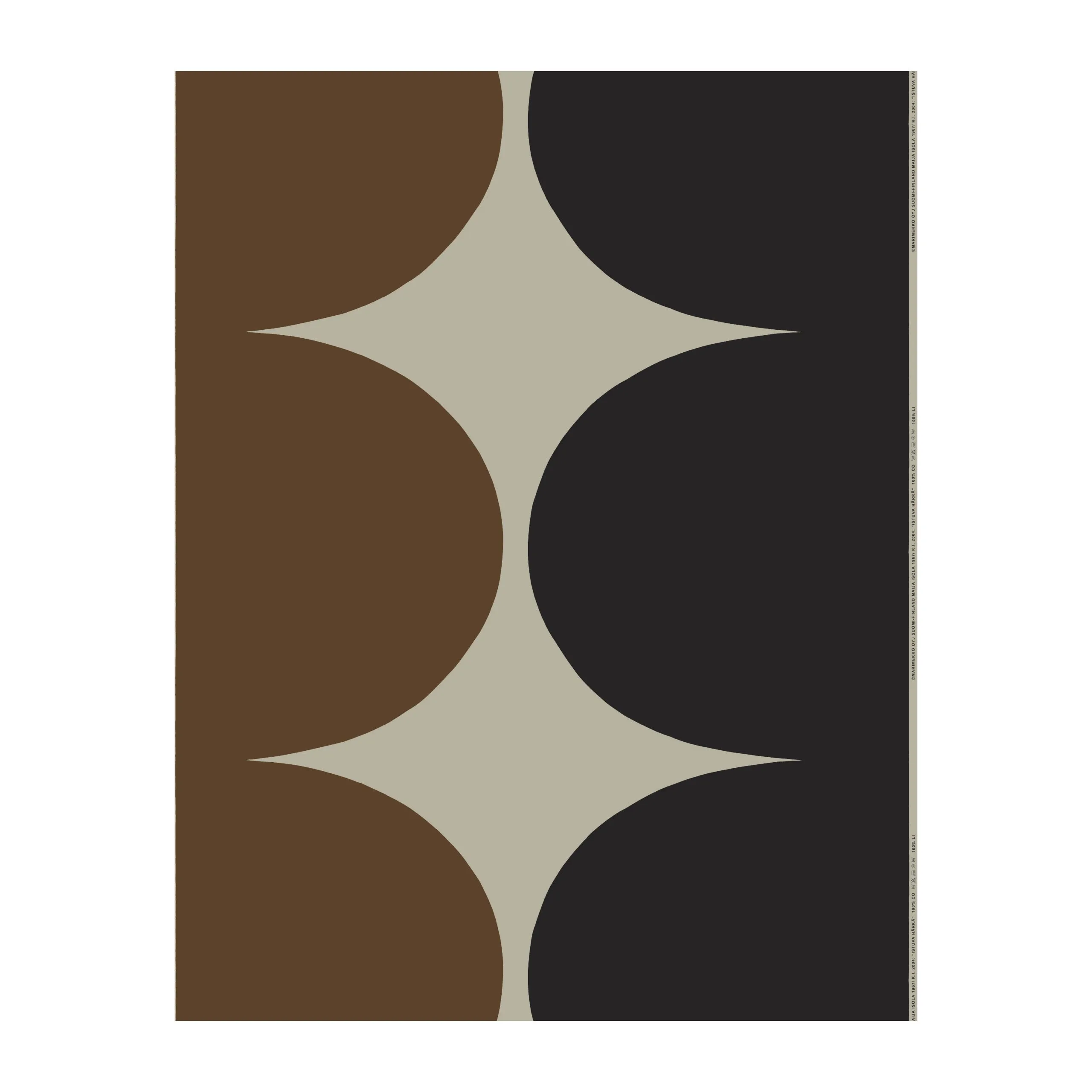 Marimekko Härkä Linnen Stof 3 Marimekko Härkä Linnen Stof