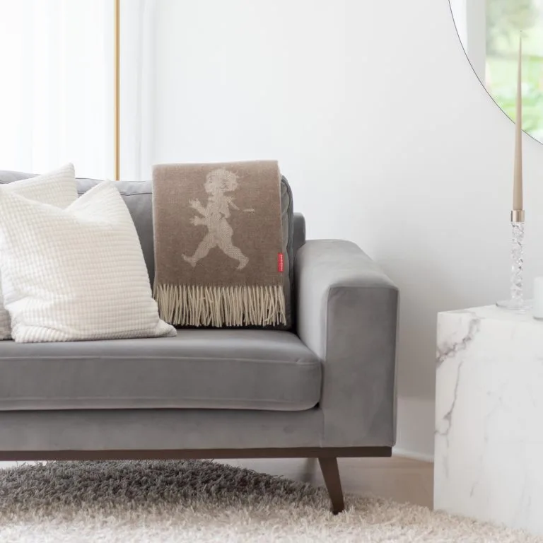 Solstickan Design Solstickan Plaid Merinowol 130x170 Cm 5 Solstickan Design Solstickan Plaid Merinowol 130x170 Cm - Afbeelding 3