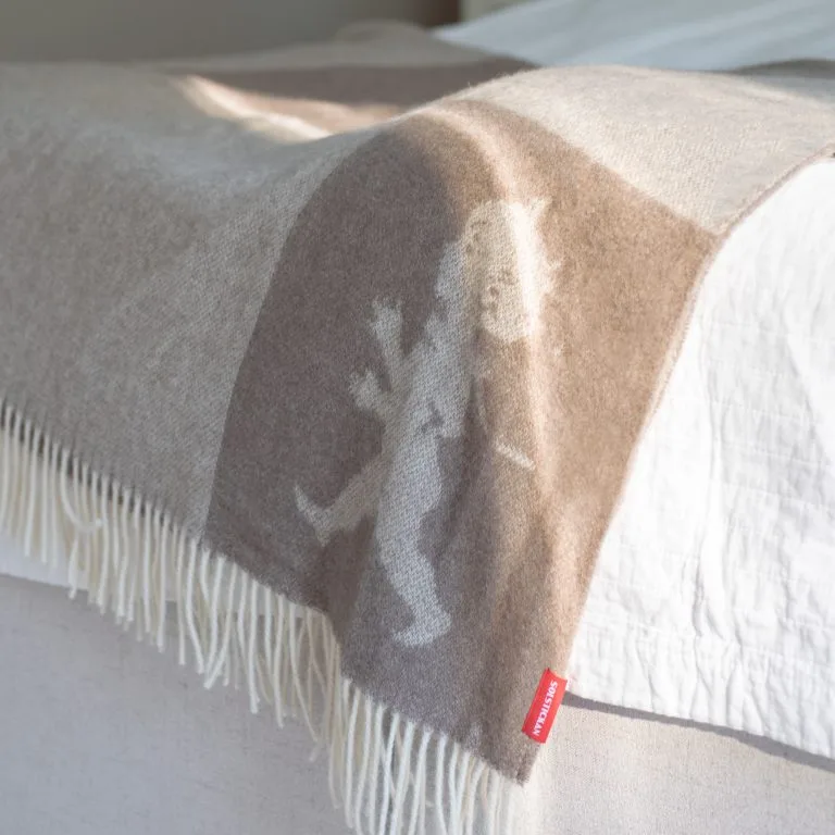 Solstickan Design Solstickan Plaid Merinowol 130x170 Cm 6 Solstickan Design Solstickan Plaid Merinowol 130x170 Cm - Afbeelding 4