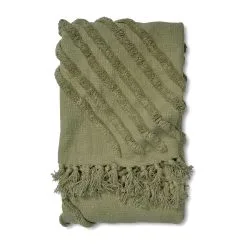 Classic Collection Edge Katoenen Plaid 130x170 Cm