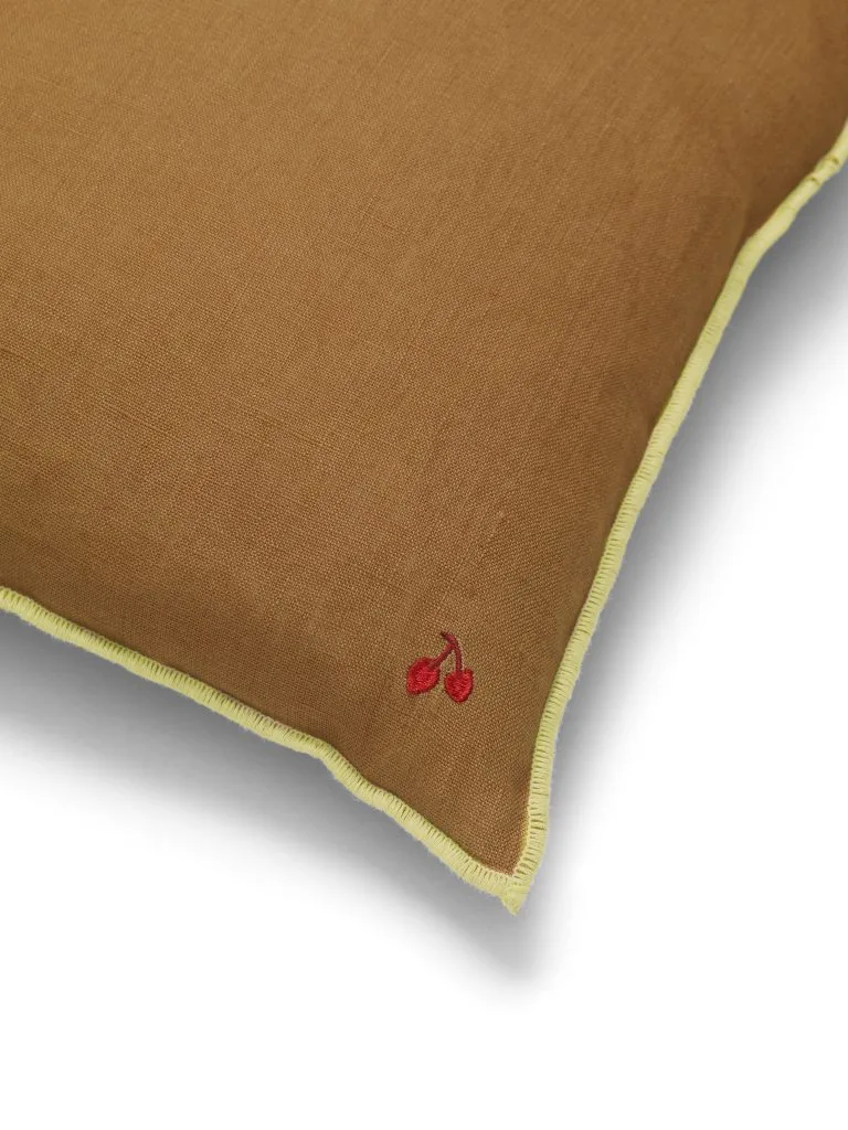 Ferm LIVING Contrast Linen Kussen 40x40 Cm 4 Ferm LIVING Contrast Linen Kussen 40x40 Cm - Afbeelding 2