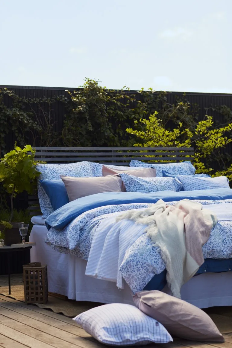 Lexington Flower Printed Cotton Sateen Dekbedovertrek 150x210 Cm 5 Lexington Flower Printed Cotton Sateen Dekbedovertrek 150x210 Cm - Afbeelding 3