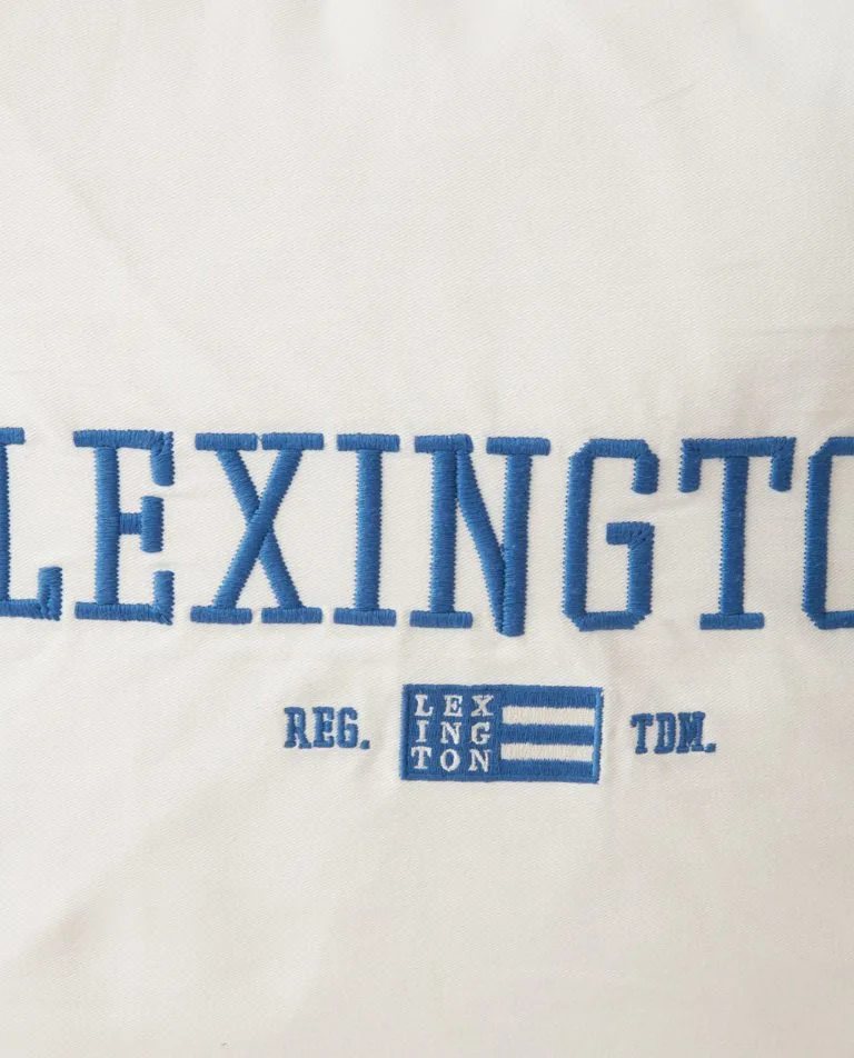 Lexington Logo Organic Cotton Twill Kussenhoes 50x50 Cm 6 Lexington Logo Organic Cotton Twill Kussenhoes 50x50 Cm - Afbeelding 4