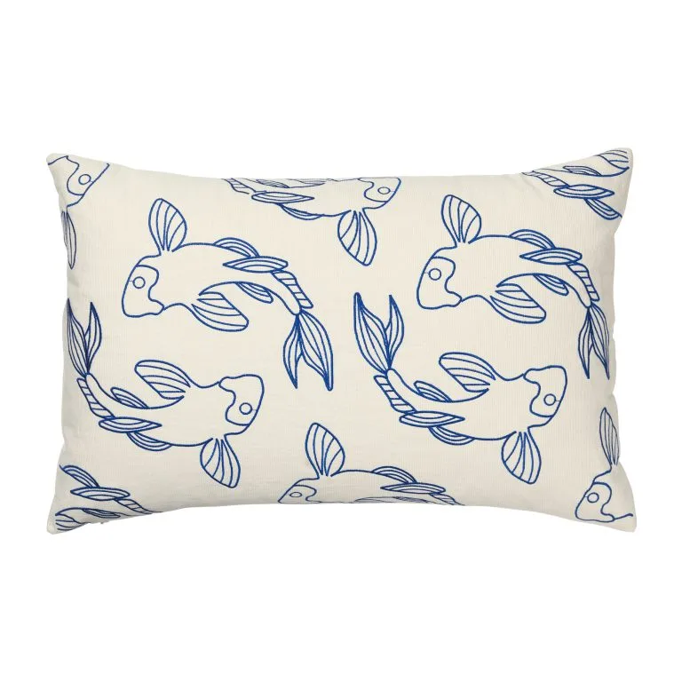 Broste Copenhagen Koi Kussenhoes 40x60 Cm 3 Broste Copenhagen Koi Kussenhoes 40x60 Cm