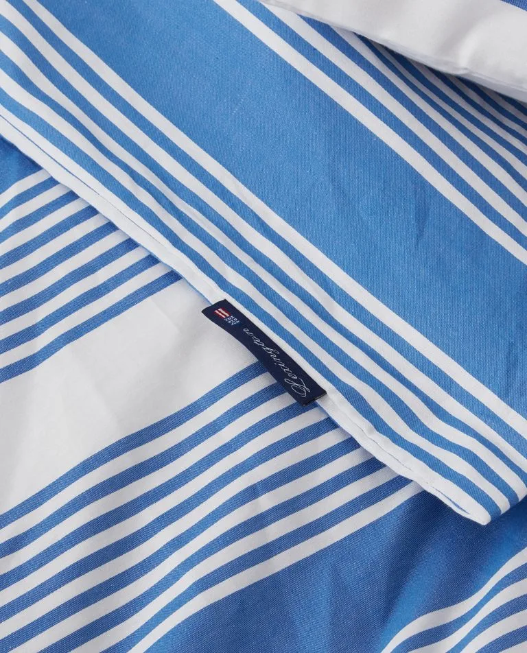 Lexington Striped Cotton Sateen Dekbedovertrekset 150x210 Cm 5 Lexington Striped Cotton Sateen Dekbedovertrekset 150x210 Cm - Afbeelding 3