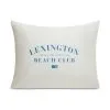Lexington Printed Organic Cotton Poplin Kussensloop 50x60 Cm