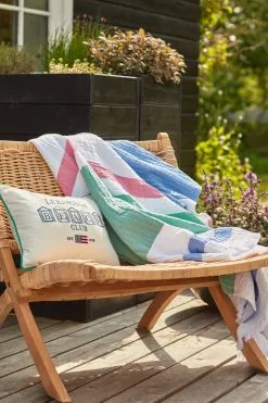 Lexington Striped Gewafelde Katoenen Plaid 130x170 Cm -Kussens winkel 577965 01 40 EnvironmentImage f13f2c331f