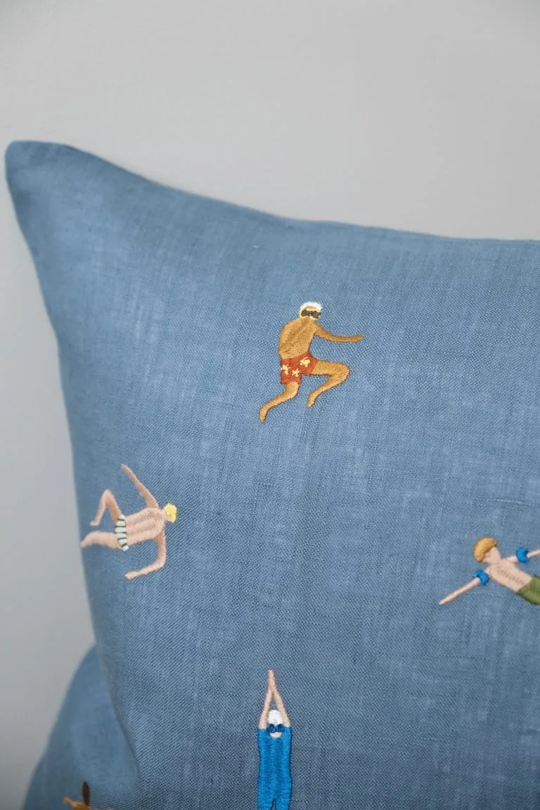 Fine Little Day Swimmers Kussenhoes 45x45 Cm 5 Fine Little Day Swimmers Kussenhoes 45x45 Cm - Afbeelding 3