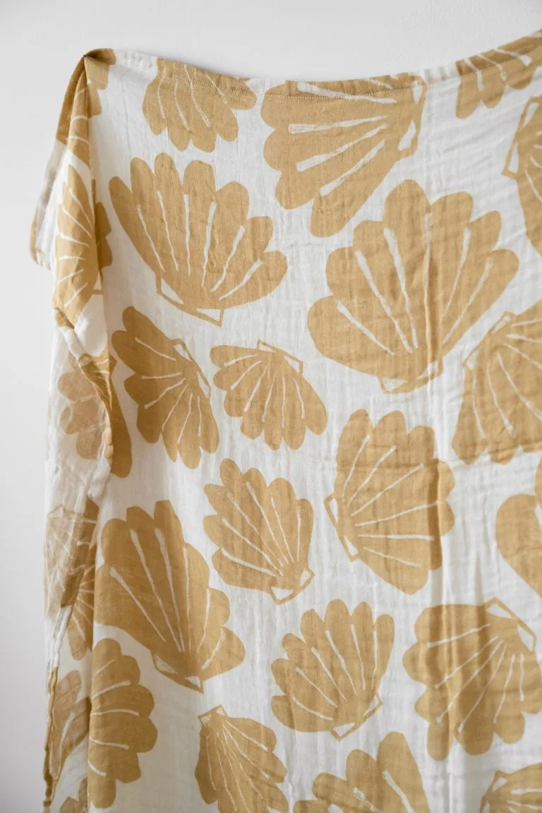 Fine Little Day Schelp Mousselinedeken 120x120 Cm 4 Fine Little Day Schelp Mousselinedeken 120x120 Cm - Afbeelding 2