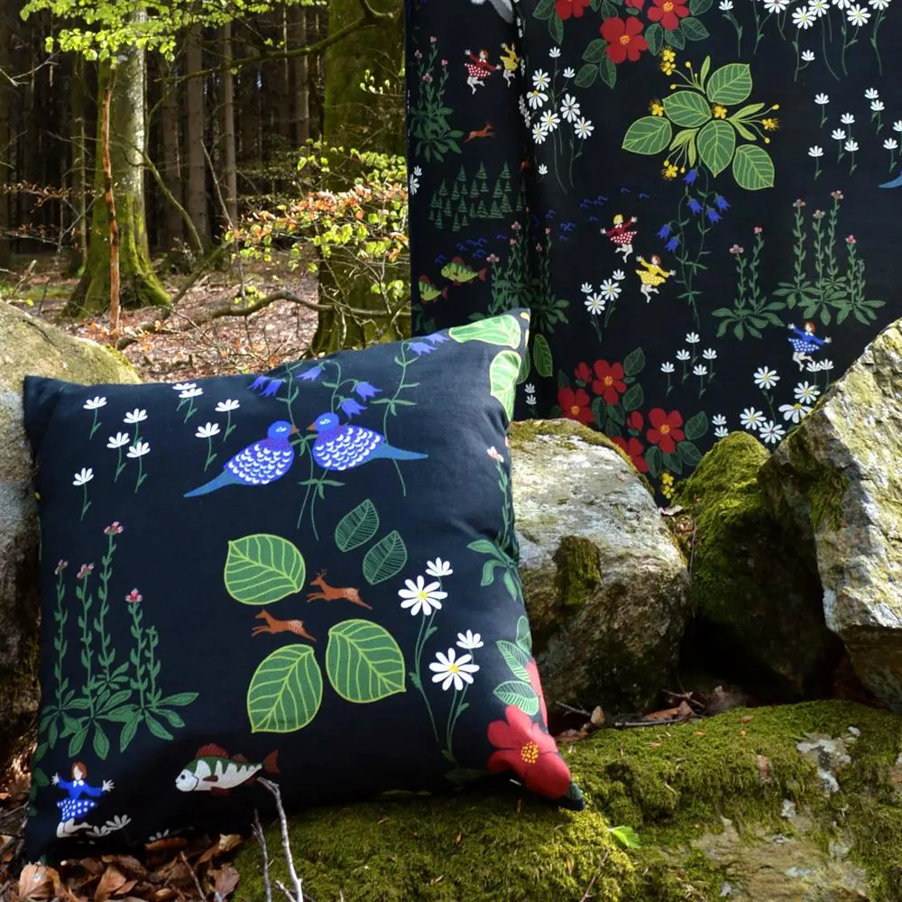 Arvidssons Textil Himlajorden Stof 4 Arvidssons Textil Himlajorden Stof - Afbeelding 2