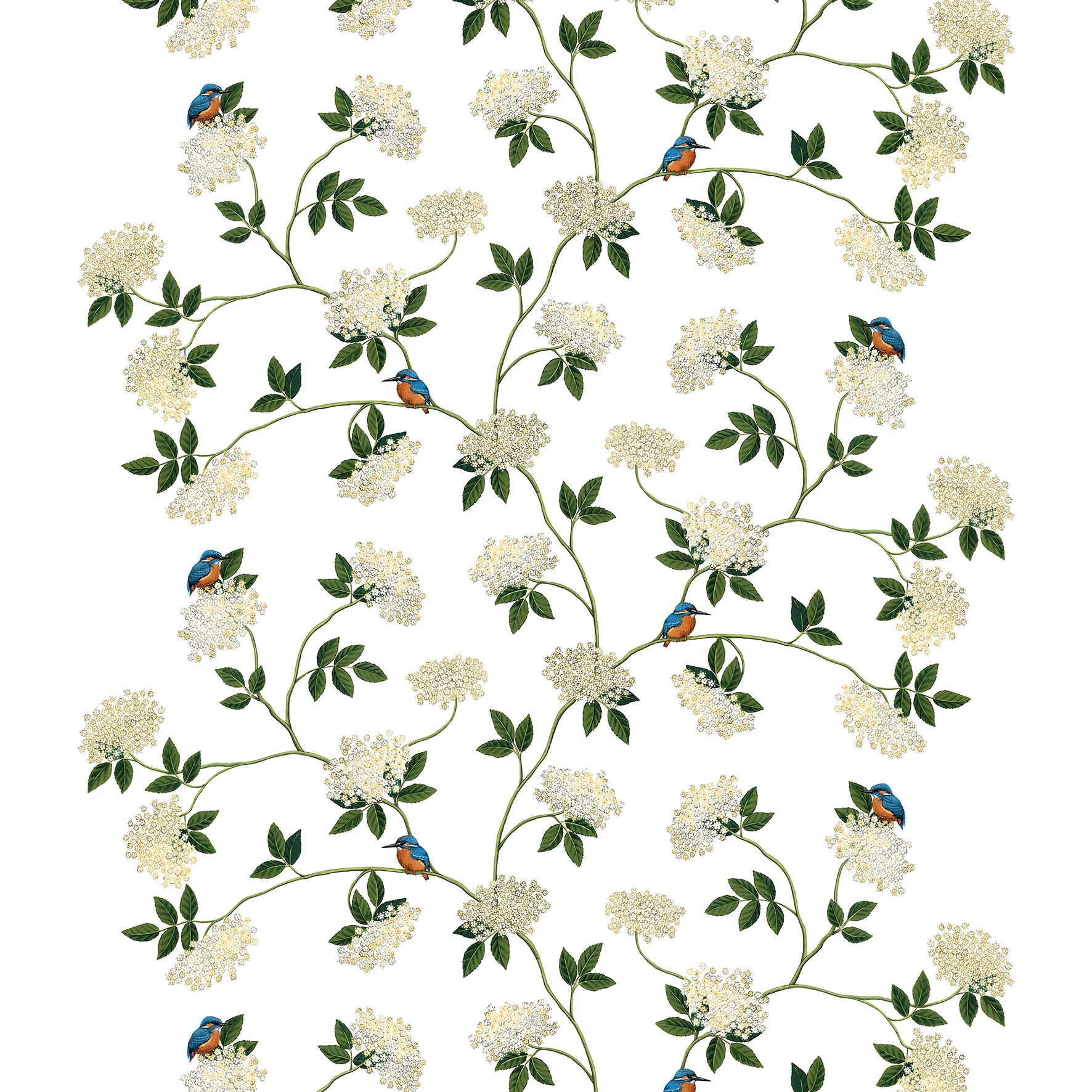 Arvidssons Textil Kungsfiskaren Stof 3 Arvidssons Textil Kungsfiskaren Stof